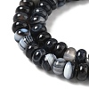 Natural Banded Agate Beads Strands G-F790-I01-01G-4