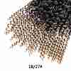 Spring Twist Ombre Colors Crochet Braids Hair OHAR-G005-10B-3