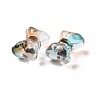 Transparent Spray Painted Glass Beads LS-GLAA-I050-11C-2