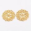 Tibetan Style Filigree Joiners Links TIBE-A11623-G-LF-2