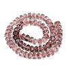 Crackle Transparent Glass Beads Strands GLAA-N068-03A-07-2
