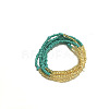 Glass Seed Beaded Waist Beads WG0248E-22-1