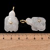 Natural Quartz Crystal Carved Pendants G-H357-03G-14-3