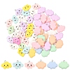 30Pcs Opaque Resin Pendants RESI-YW0005-31-2