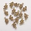 Tibetan Style Alloy Pendants TIBEP-49576-AB-FF-1