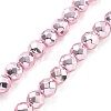 Electroplated Synthetic Non-magnetic Hematite Beads Strands G-B132-B01-01-2