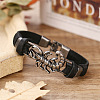 Scorpion Imitation Leather Cord Bracelets FS-WG99B7F-01-3