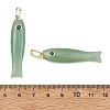 Natural Green Aventurine Carved Pendants GG-CBA8D06-01G-07-3