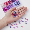 10 Style Spray Painted & Drawbench Transparent & Baking Paint Glass Beads GLAA-YW0001-26A-7