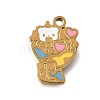 304 Stainless Steel Enamel Pendants SA-CBAA2E4-07B-G-1