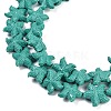 Synthetic Coral Dyed Carved Beads Strands CORA-K009-06C-04-2