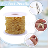 20M Brass Twisted Chains CHC-BM0001-01G-6