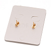 304 Stainless Steel Textured Ear Studs EJEW-L122-02G-2