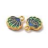 Alloy Enamel Pendants ENAM-B056-07G-3