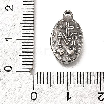 304 Stainless Steel Pendants STAS-L284-51AS-1