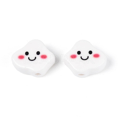 Handmade Porcelain Ceramic Beads PORC-T134-20A-1