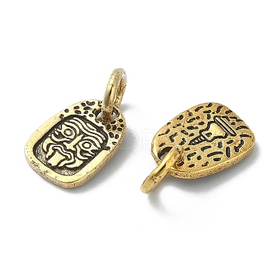 Tibetan Style Alloy Charms PALLOY-Q458-01AG-06-1