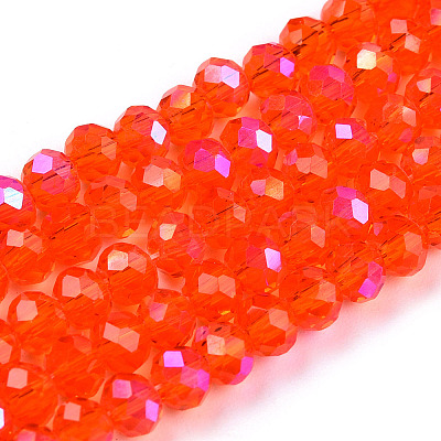 Electroplate Glass Beads Strands EGLA-A034-T1mm-L29-1