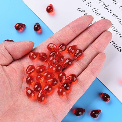 Transparent Acrylic Charms MACR-S373-67-B01-1