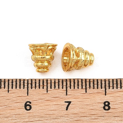 Brass Bead Cones KK-CBA57BD-01G-1