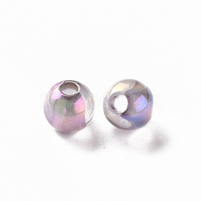 Transparent Acrylic Beads MACR-S370-B6mm-769-1