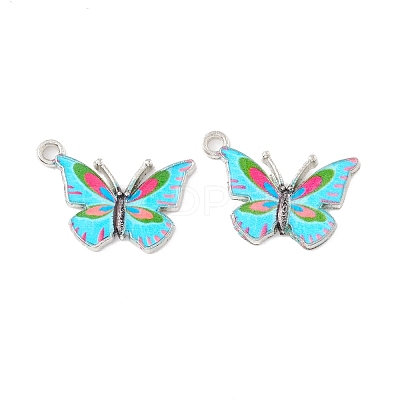 Alloy Enamel Pendants ENAM-H031-A03-P-1