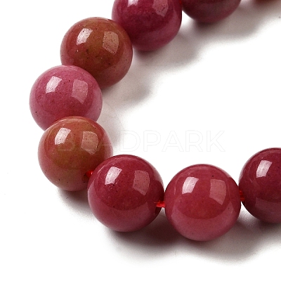 Dyed Natural Malaysia Jade Beads Strands G-G021-02B-19-1