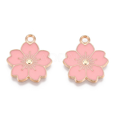 Alloy Enamel Pendants X-ENAM-S121-115J-1