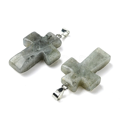 Natural Labradorite Pendants GG-K002-11K-1
