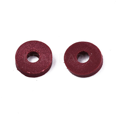 Handmade Polymer Clay Beads CLAY-Q251-4.0mm-103-1