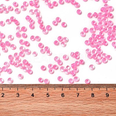 8/0 Transparent Glass Seed Beads SEED-F003-03B-04-1