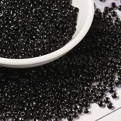 8/0 Transparent Glass Seed Beads SEED-F003-03B-08-1