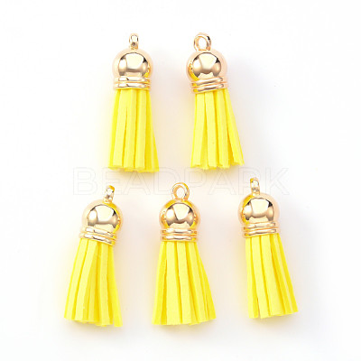 Faux Suede Tassel Pendant Decorations X-FIND-R095-004LG-1