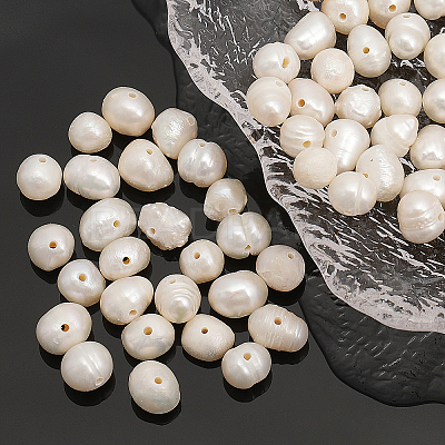 1 Strand Natural Cultured Freshwater Pearl Beads Strands PEAR-CA0001-15C-1