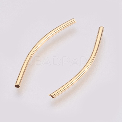 Brass Tube Beads X-KK-Q735-395G-1