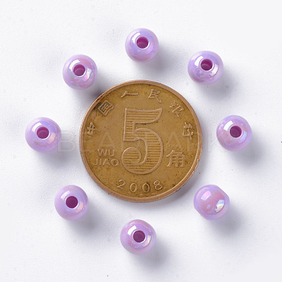 Opaque Acrylic Beads MACR-S370-D6mm-A03-1