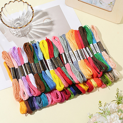 Polycotton Embroidery Floss OCOR-WH20013-019-1