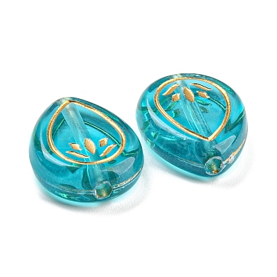 Plating Transparent Acrylic Beads LS-OACR-A024-06A-1