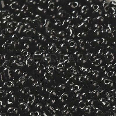 Opaque Glass Seed Beads SEED-K009-06B-01-1