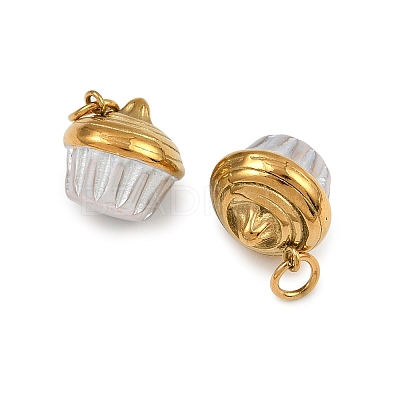 304 Stainless Steel Pendants STAS-B096-02GS-01-1