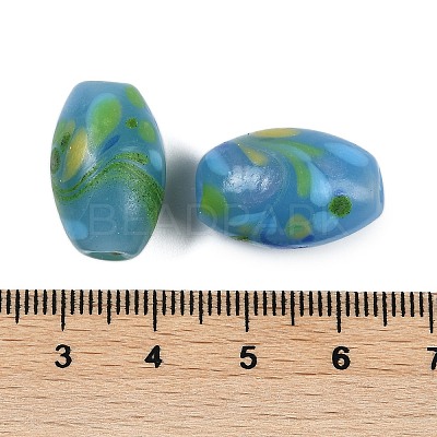 Opaque Handmade Lampwork Beads BLOW-D006-05F-1