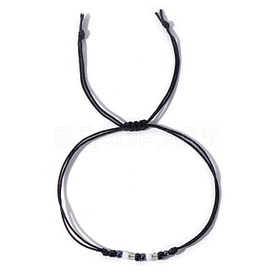 Adjustable Glass Seed Beaded Friendship Braided Bracelets for Daily Wear and Gifts BE2039-11-1