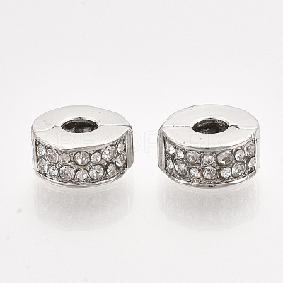 Brass European Clasps PDLC-S001-13E-P-1