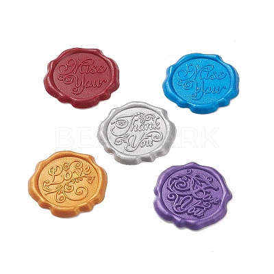Adhesive Wax Seal Stickers DIY-CP0001-47-1