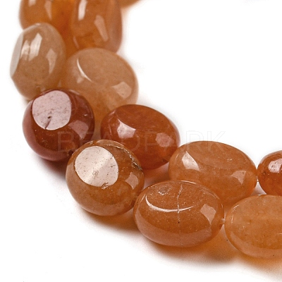 Natural Red Aventurine Beads Strands G-M420-D06-01-1