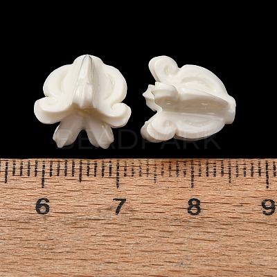 Synthetic Coral Carved Beads GG-CBA9CD7-01-1