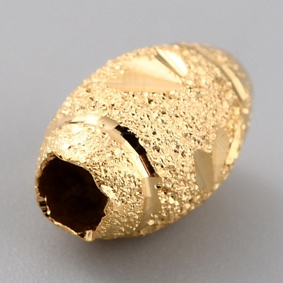 Brass Beads KK-O133-308A-G-1