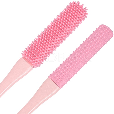 2Pcs PP Plastic Clean Brushes AJEW-CN0004-14A-1
