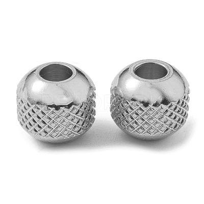 Tarnish Resistant 304 Stainless Steel Beads STAS-G133-12P-1