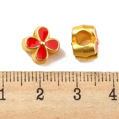 CCB Plastic European Beads CCB-P015-04G-01-1